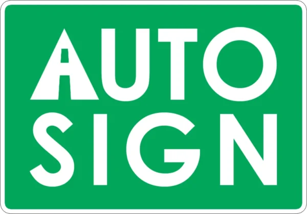 AutoSign Road App Desktop license 1 user/ year (Checking module)